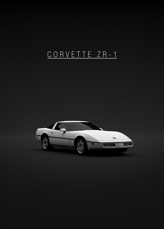 Chevrolet Corvette C4 ZR-1 Whi