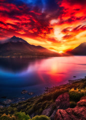 Vibrant Twilight Coast