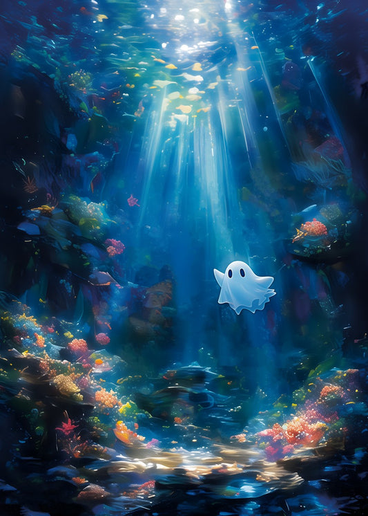 Ghostly Voyage Beneath the Wav