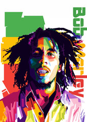 Bob Marley WPAP Popart