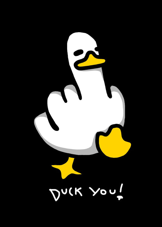 Middle Finger Quack