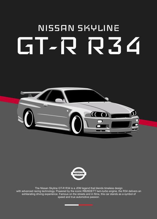 Nissan Skyline GTR R34 