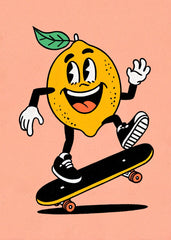 Skater Lemon VibesA cheerful