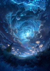 Vortex Fantasy Space Landscape