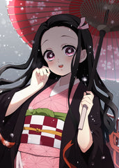 Nezuko Red Umbrella 
