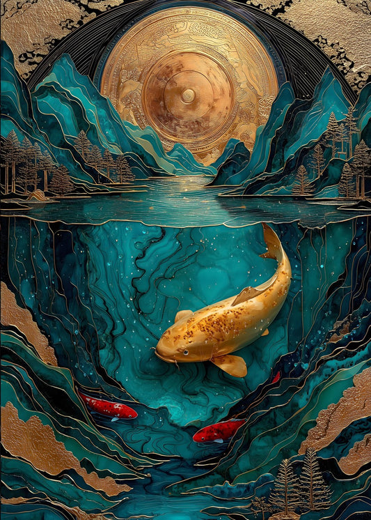 Celestial Koi Fish Realm