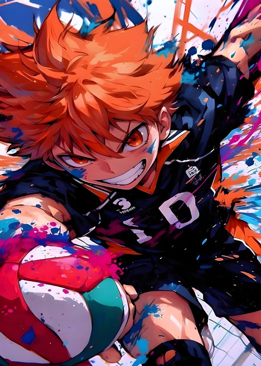 Shoyo Hinata Smash Power, Haikyuu!!