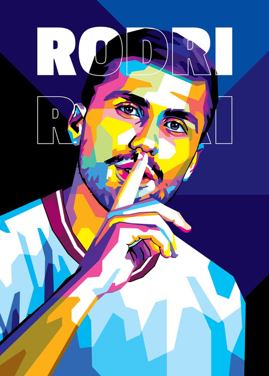 Rodri in WPAP Style