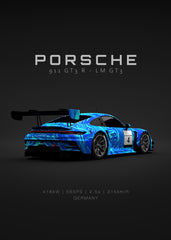 Porsche GT3 R 911 No 4 Back