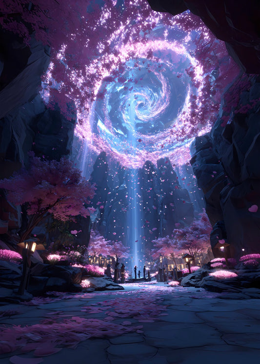 Vortex Fantasy Space Landscape