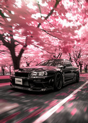 Nissan GT-R Sakura Trees