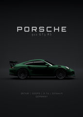 2016 Porsche GT3 RS Green