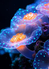 Fluorescent Blooming Polyps