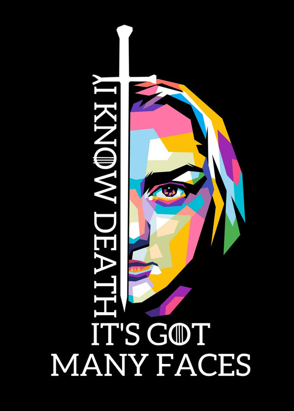 Arya Stark in WPAP Style
