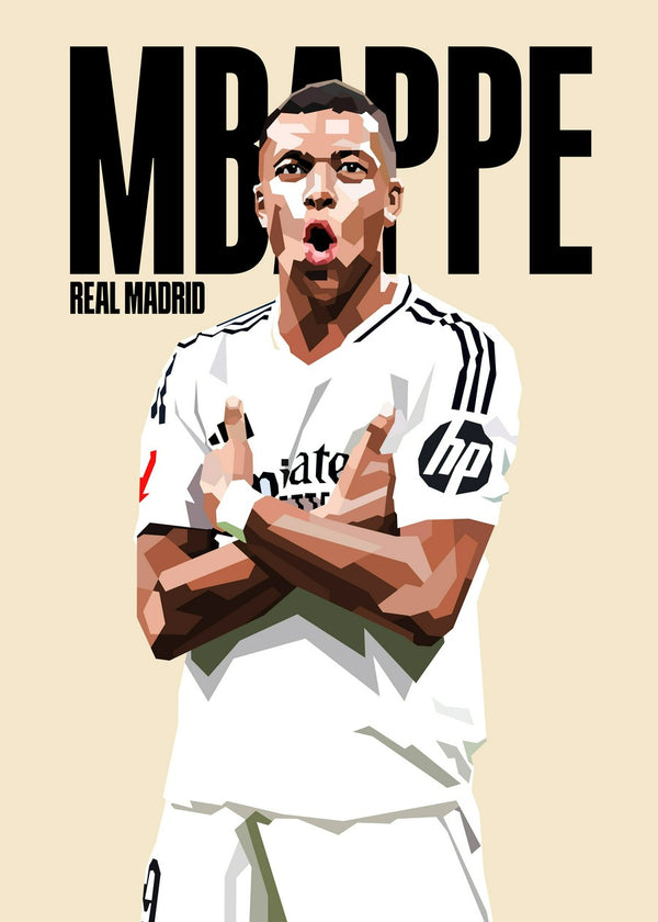 Kylian Mbappe Vexel Art