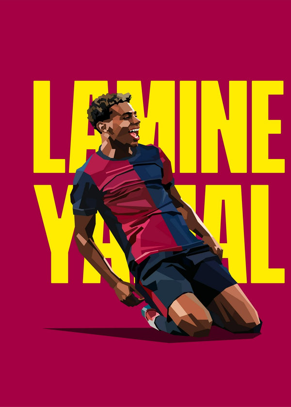 Lamine Yamal Vexel Art