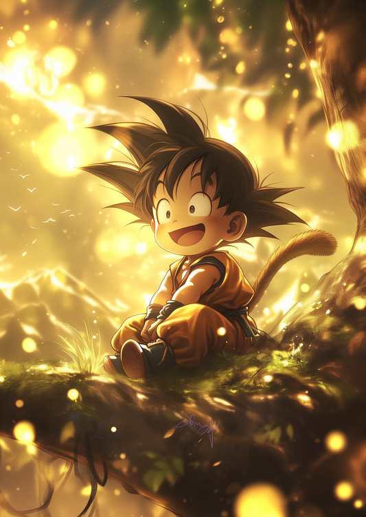 Goku in childhood