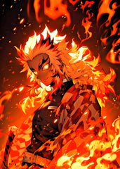 Rengoku Kyojuro Blazing Fury