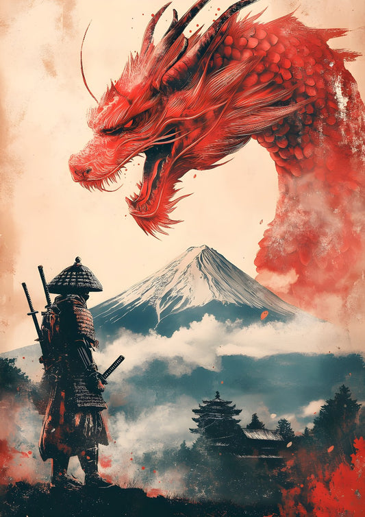 Warrior and Dragon