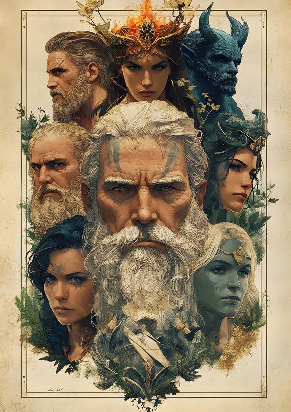The Mighty Gods of Olympus