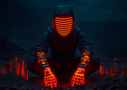 Neon Masked Human