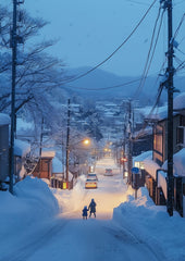 Japanese Snowy Landscape