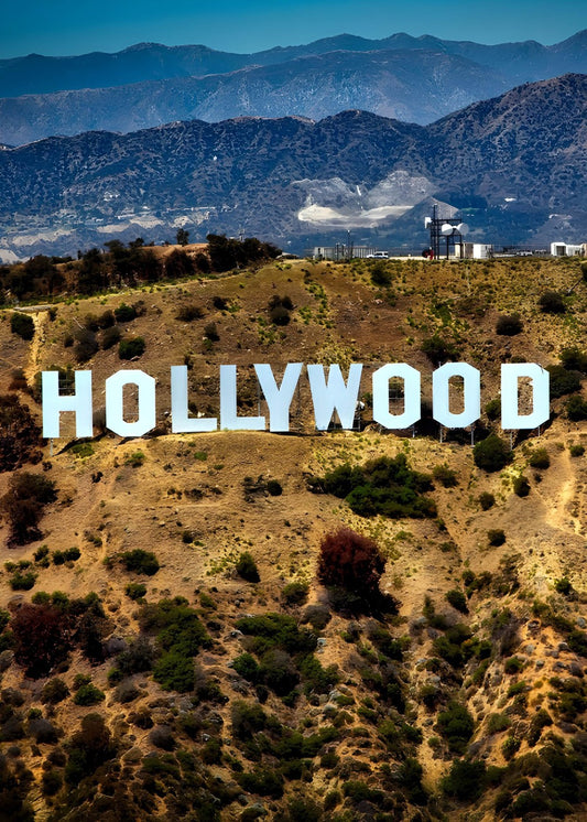 Hollywood Sign in the Hills