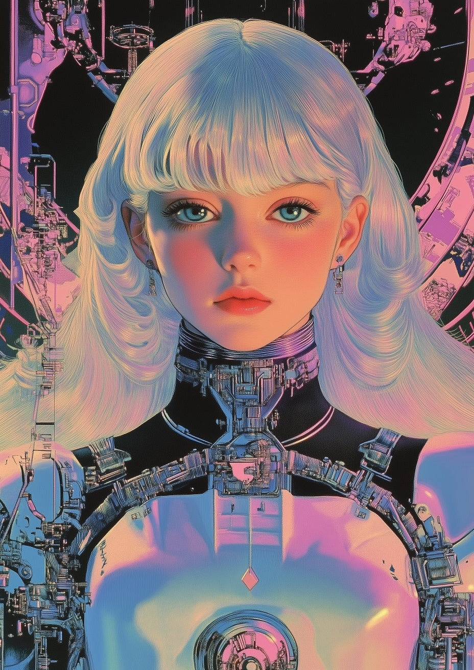 Futuristic Showa Girl