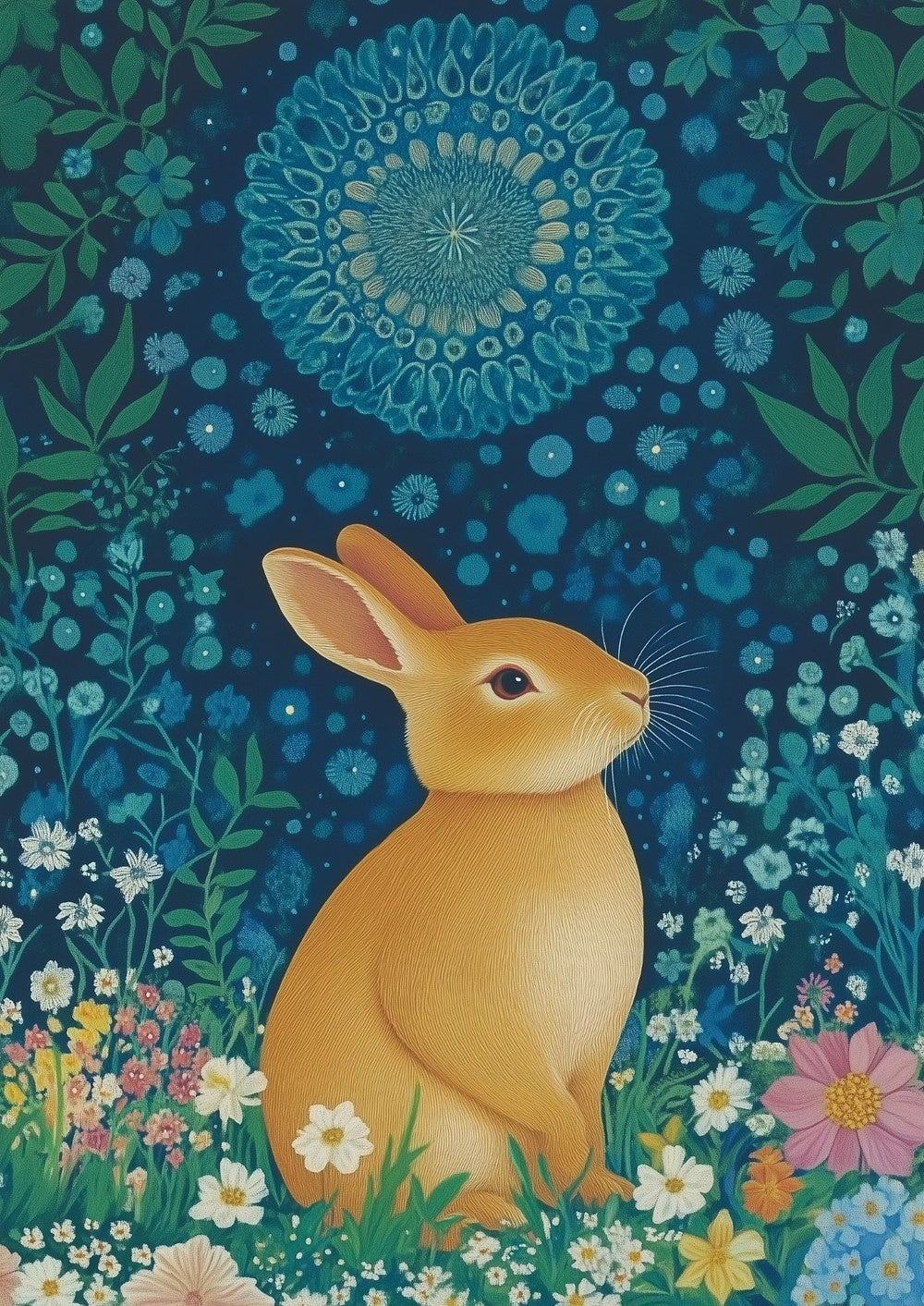 Floral Bunny