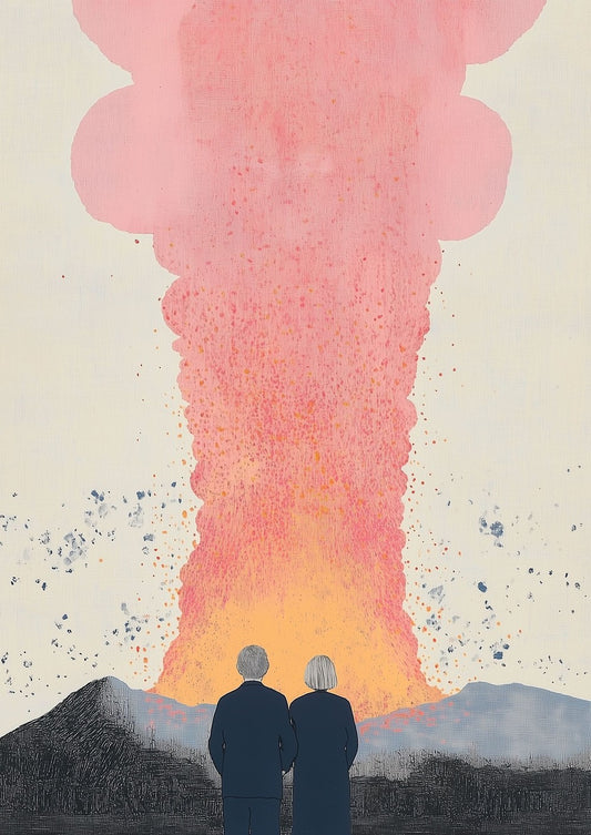 Love Amidst the Eruption