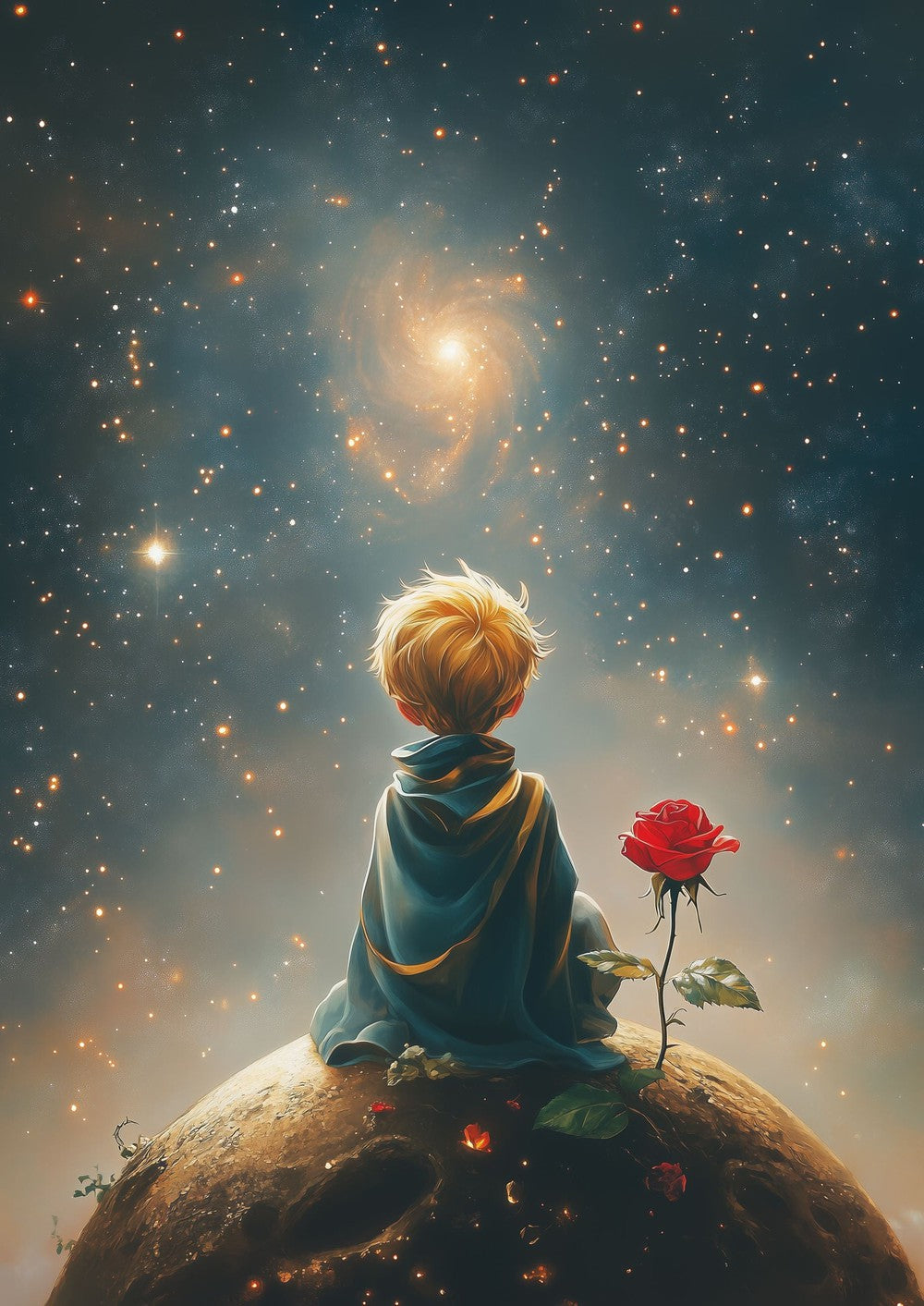 The Little Prince Under the Stars