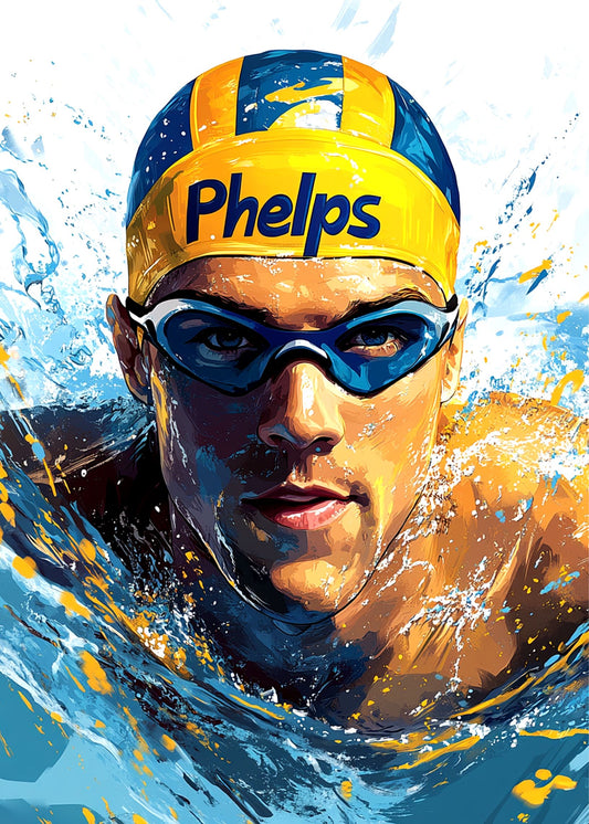 Michael Phelps Portrait