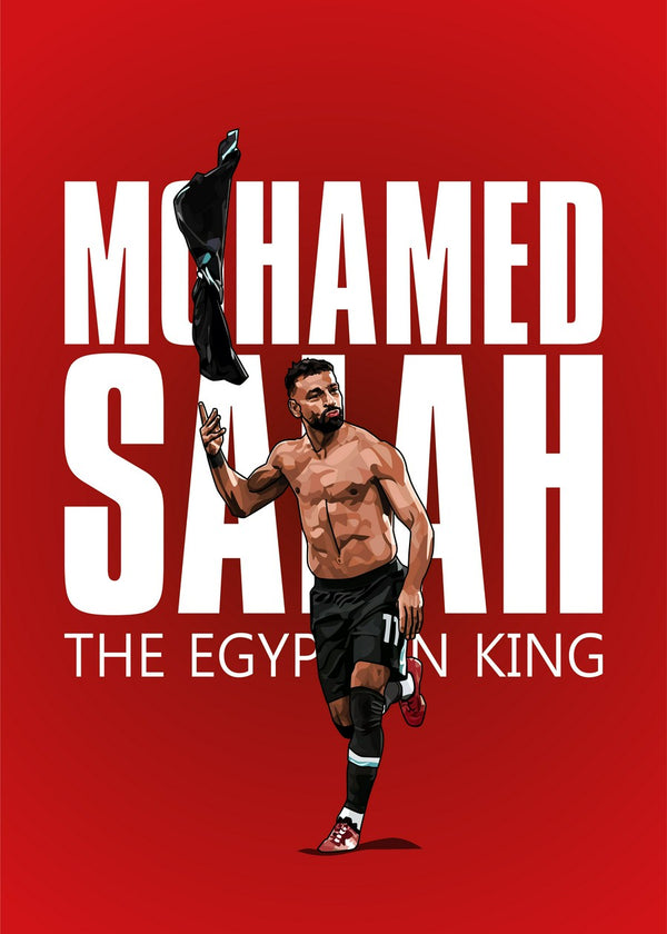 Mo Salah Vector Art
