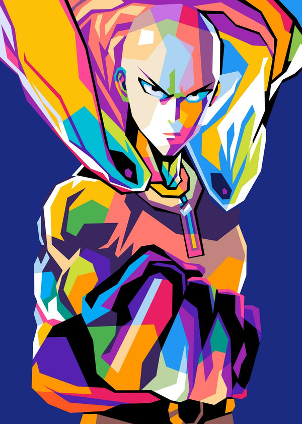 Saitama in WPAP Style