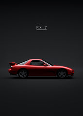 Mazda RX-7 1999 - Red