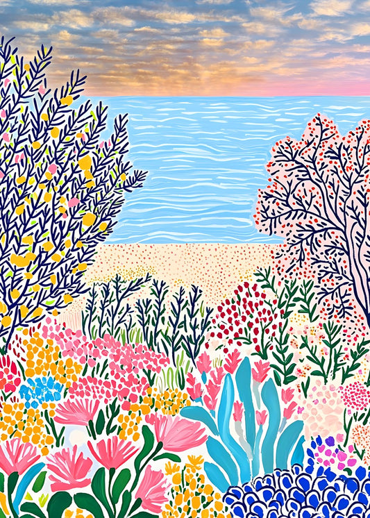 Sunset Serenity by the Sea