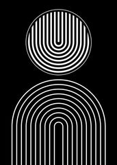 Geometric Minimalist Art