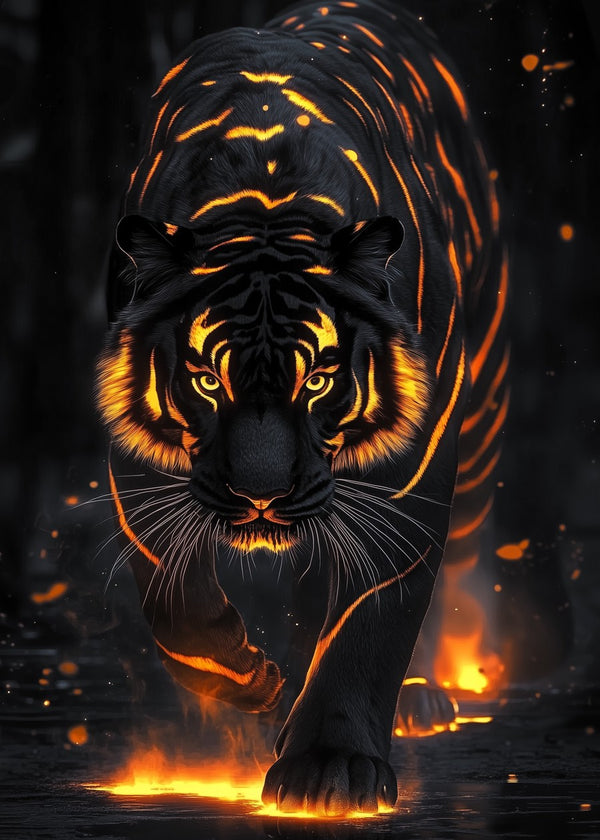 Glowing Embers Tiger