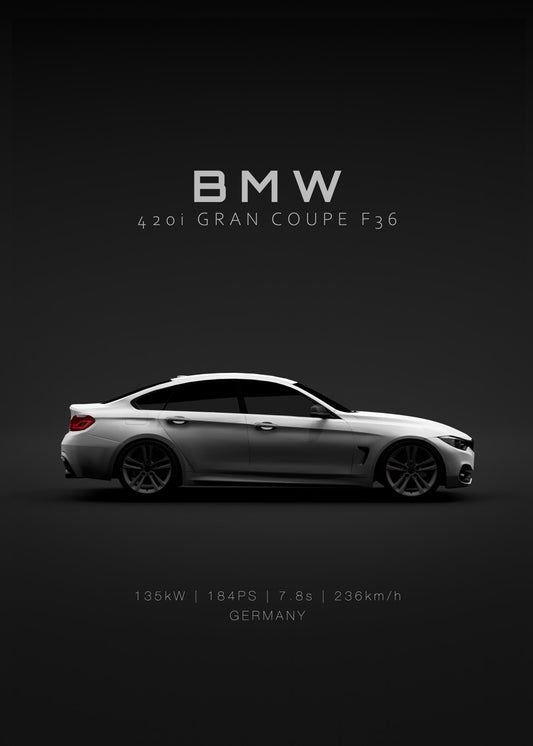 BMW 4-Series 420i F36 White