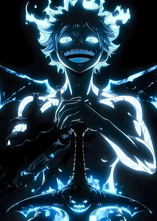 Asta Black Clover Neon
