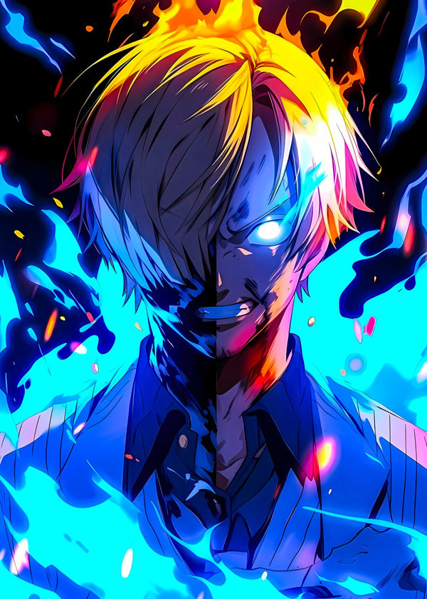 Sanji Burning Aura