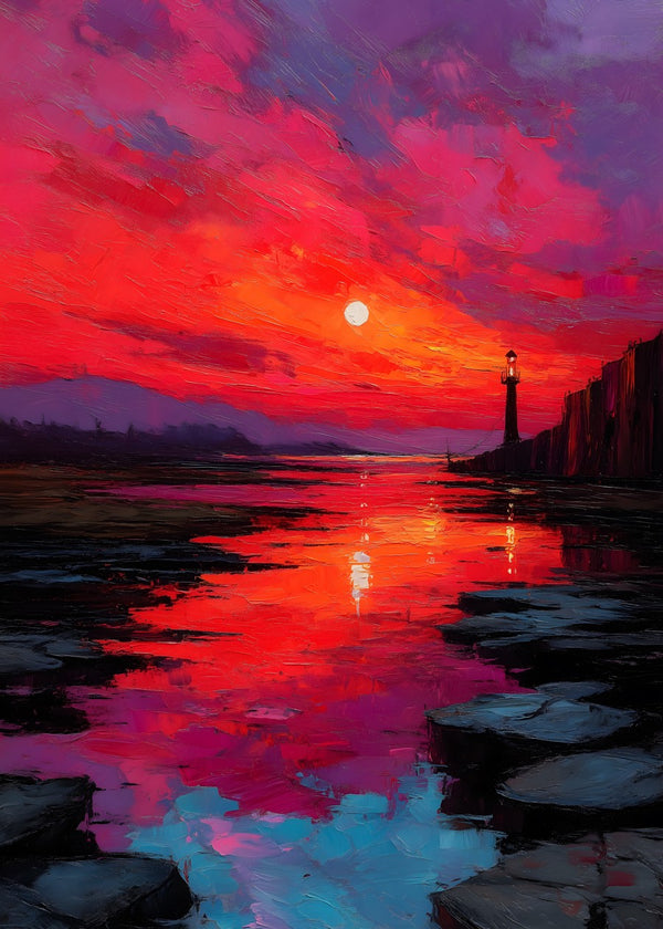 Crimson Dusk Reverie