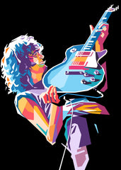 Jimmy Page pop art