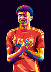 Lamine Yamal Wpap Art