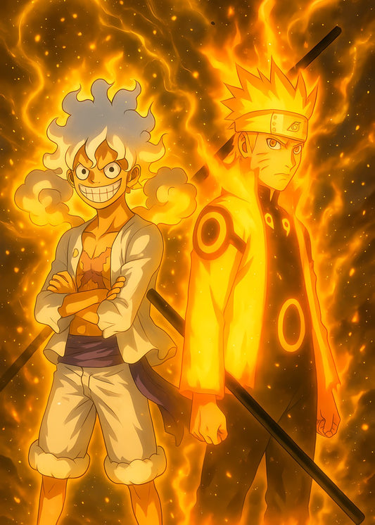 Luffy & Naruto: God Mode Duo