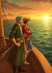 Monkey D Luffy and Roronoa Zoro, One Piece