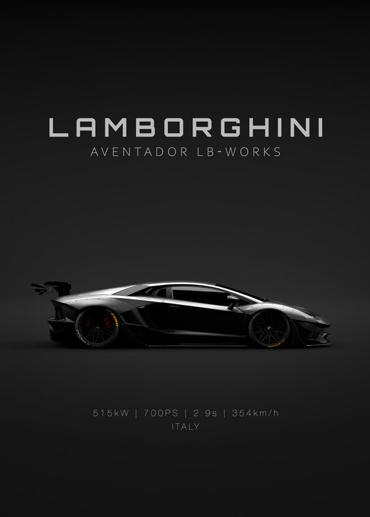 2011 Lamborghini Aventador LBW