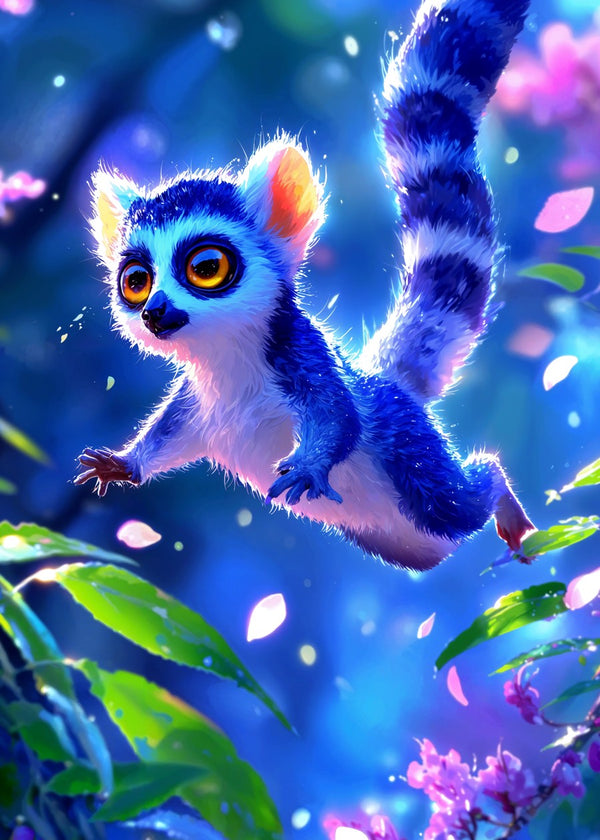 Flying Lemur in Sakura Breeze