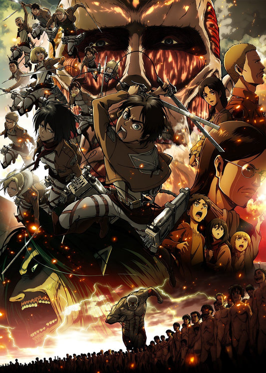 Attack on Titan Walls Fall