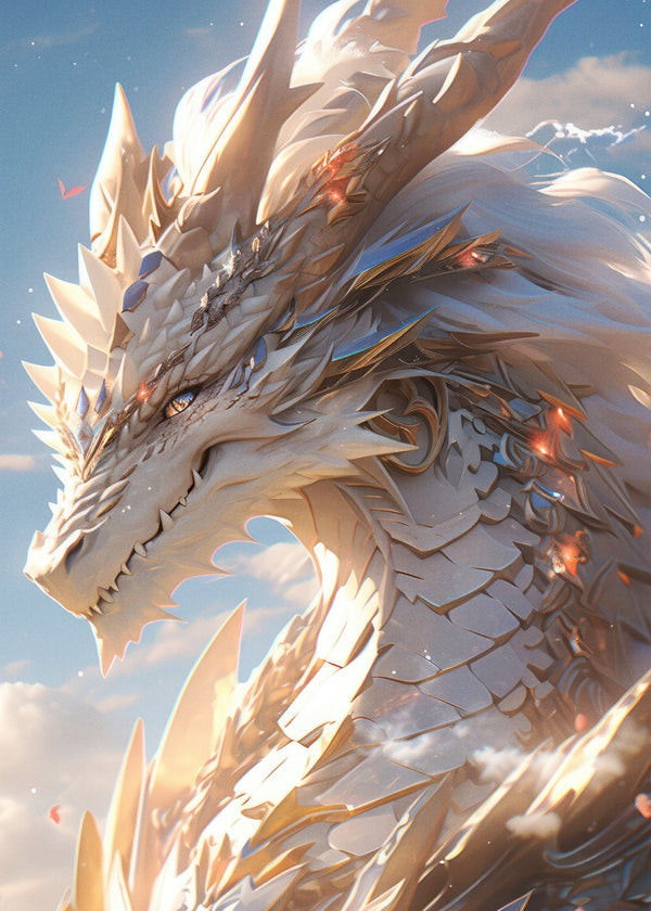 White Dragon fantasy